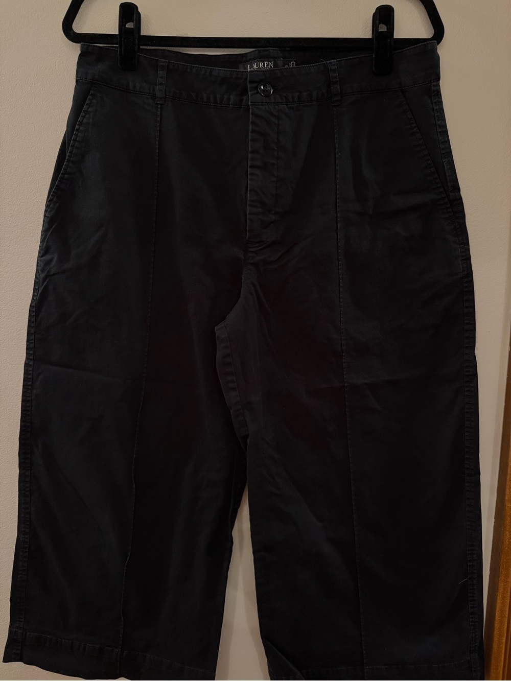 Lauren Ralph Lauren Women’s Black Chino Shorts